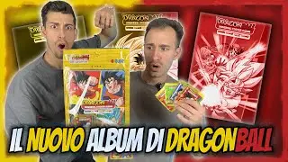 UNBOXING nuovo album di  DRAGON BALL - Lo abbiamo COMPLETATO?(PANINI)