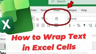 Как переносить текст в ячейках Excel (сделать текст видимым)