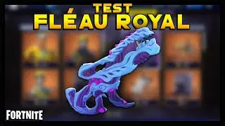 TEST DU FL&Eacute;AU ROYAL (Arme Mythique) - Fortnite Sauver le Monde