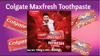 Colgate Maxfresh Spicy Fresh Red Gel Toothpaste  | Unboxing Q