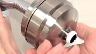 Hard Water Filter Shower Head Installation - The Monsoon OxyRain