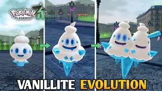 How To Evolve Vanillite Into Vanillish And Vaniluxe In Pokemon Legends ZA