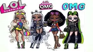 НОВЫЕ Куклы ЛОЛ ОМГ? Чемоданы ЛОЛ и Мебель для ЛОЛ ! OMG LOL Dolls! LOL OMG Fashion SURPRISE DOLLS