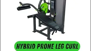 Prime Fitness Hybrid Prone Leg Curl