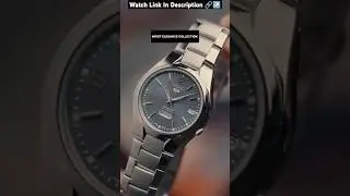 Seiko Automatic Minimalist Luxurious Men's Watch #elegantwatches #luxurywatchesformen #seikowatches