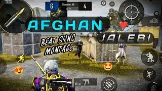 AFGHAN JALEBI🔥FASTEST BEAT SYNC MONTAGE😍 |#3d bgmi/pubg beat sync montage|ig_ganesh gaming| Android|