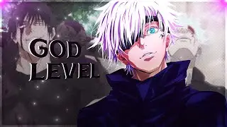 Jujutsu Kaisen - God Level [Edit/AMV]!