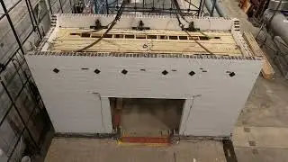 Shake-table test of a retrofitted URM building at the University at Buffalo - Diaphragm and Parapet