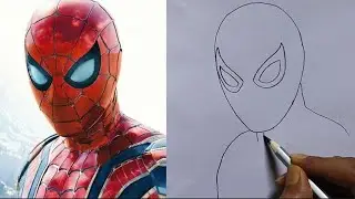 How to Draw Spiderman / Spiderman Easy Drawing