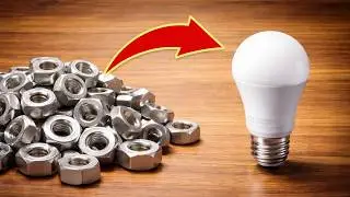 Никогда не покупайте новые светодиодные лампы! Просто воспользуйтесь этим трюком, и старые светод...