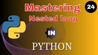 Nested loop in python | #python #pythontutorials |#loop #loops