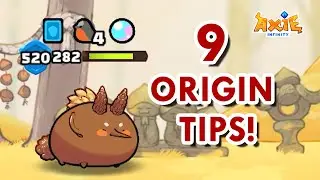 9 Origin TIPS! Olek Teaches Axie Infinity!
