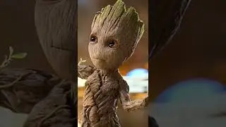 cute little groot COPINES dance moves#viralshort
