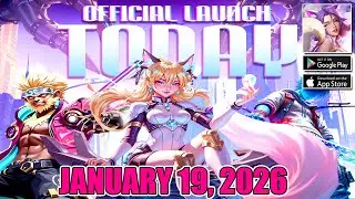 Godsquad: Neo Myth Gameplay - Official Launch Android iOS Idle RPG