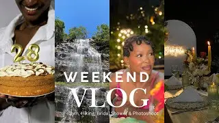 VLOG: Gym || Getting Hair Done || Hike || Bridal Shower || Birthday Photoshoot