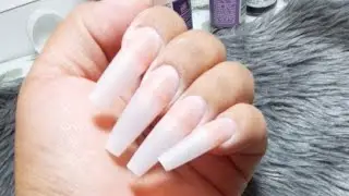 Uñas Marmol Morado