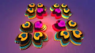 Love Cubes - Music Visualization WIP [Unity C#]