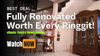For Sale | 2-Sty Terrace House | Bandar Country Homes Rawang Selangor | View to appreciate!