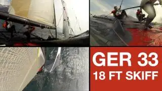 18ft Skiff GER 33 Multicam Trainingssession 2/7