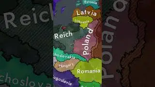 В Этой СТРАТЕГИИ Города РЕАЛЬНО Растут и Умирают! #history #hoi4 #europe #ww2 #gaming #mapping