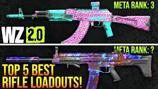 WARZONE 2: Top 5 BEST ASSAULT RIFLE LOADOUTS After Update! (WARZONE 2 Meta Setups)