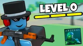 LEVEL 0 TO 100 IN ARSENAL EP.1 (Roblox Arsenal)