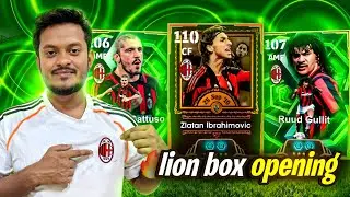 Lion Box Opening 🔥 Legend Hunt&mdash;Gullit & Ibrahimovic💥eFootball&trade;2026