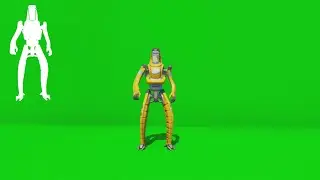 P-1000 PEELY PULSE Fortnite Emote - Greenscreen Effect