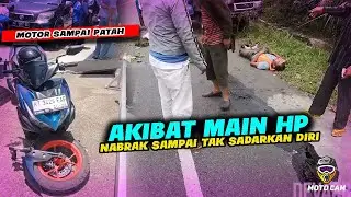 BRAK!!! This is the consequence of driving while using your phone.