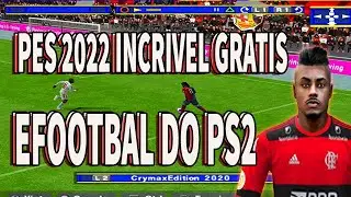 PES 2022 EFOOTBAL 2022 PLAYSTATION 2 GR&Aacute;TIS TIMES CL&Aacute;SSICOS !