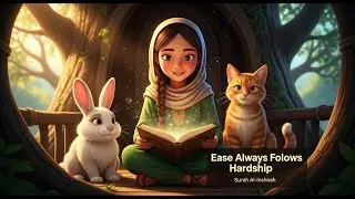 Sura Al-Inshirah & Its Meaning With Amira & her friends | From Worry to Wonder — Surah Al-Inshirah