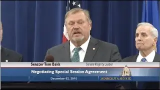 Negotiating Special Session Agreement