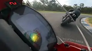 Ducati Monster 1200s track day, Morgan Park. Green group. Part 2