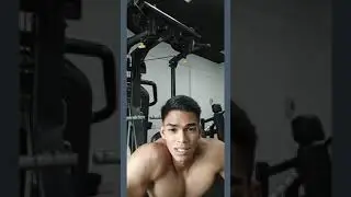 Abang ganteng pamer body sexynya