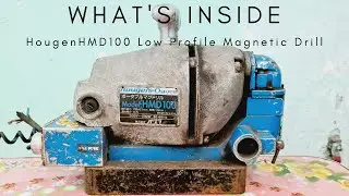 What's inside Hougen HMD100 Low Profile Magnetic Drill