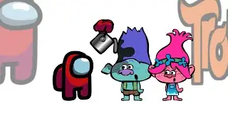 Mini Crewmate Kills Trolls Band Together Characters | Among Us