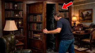 He Bought a House No One Wanted for Pennies — But What He Found Behind the Bookshelf Shocked Him