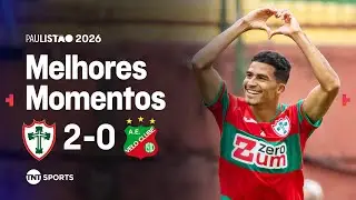 LUSA CONQUISTA PRIMEIRA VITÓRIA NO PAULISTÃO E SOBE NA TABELA! PORTUGUESA 2X0 VELO CLUBE
