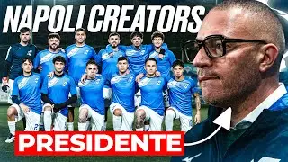 La VITA da PRESIDENTE del NAPOLI CREATORS!! 💙