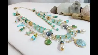 Layered Ocean Themed Necklace Tutorial