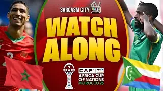 MOROCCO 2-1 COMOROS LIVE Stream WATCHALONG - AFCON 2025 - GROUP A @SarcasmCityTVExtra