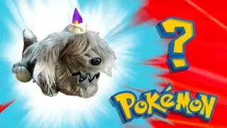 Greavard Pok&eacute;mon (posable polymer clay art doll)