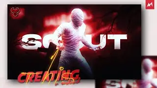 How To Make Montage Gaming Thumbnail In PS Touch | Speed Art