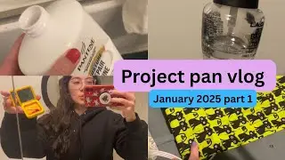Project Pan vlog January 2025 part 1 | MOTD, Low-Buy Ramblings, DIY projects, nails of the week