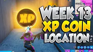 Fortnite Week 13 ALL 10 XP COIN LOCATIONS (Season 5 Week 13 XP Coins)