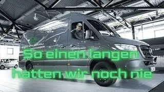 LANG, GROß & NEU - Unser neuer DeinHolzbau Sprinter