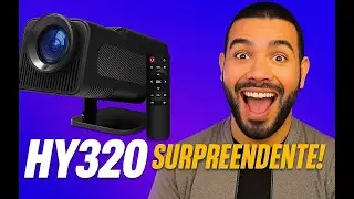 Vale a pena o projetor HY320? Teste real e opinião sincera 🔥