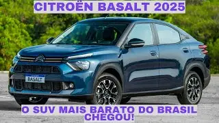 Novo Citro&euml;n Basalt 2025: O SUV Mais Barato do Brasil!