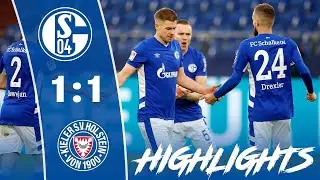 Terodde ist erster S04-Torsch&uuml;tze in 2022 | Highlights | FC Schalke 04 - Holstein Kiel 1:1