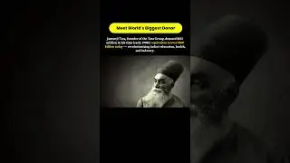 Jamsetji Tata: The Man Who Donated $100 Billion! #shortsfeed #JamsetjiTata #TataGroup  #Philanthropy